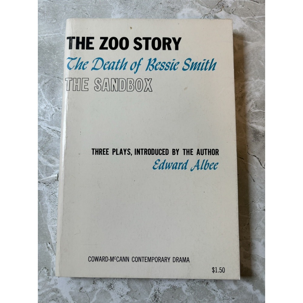 Edward ALBEE / Zoo Story The Death of Bessie Smith The Sandbox 1960 - GOOD